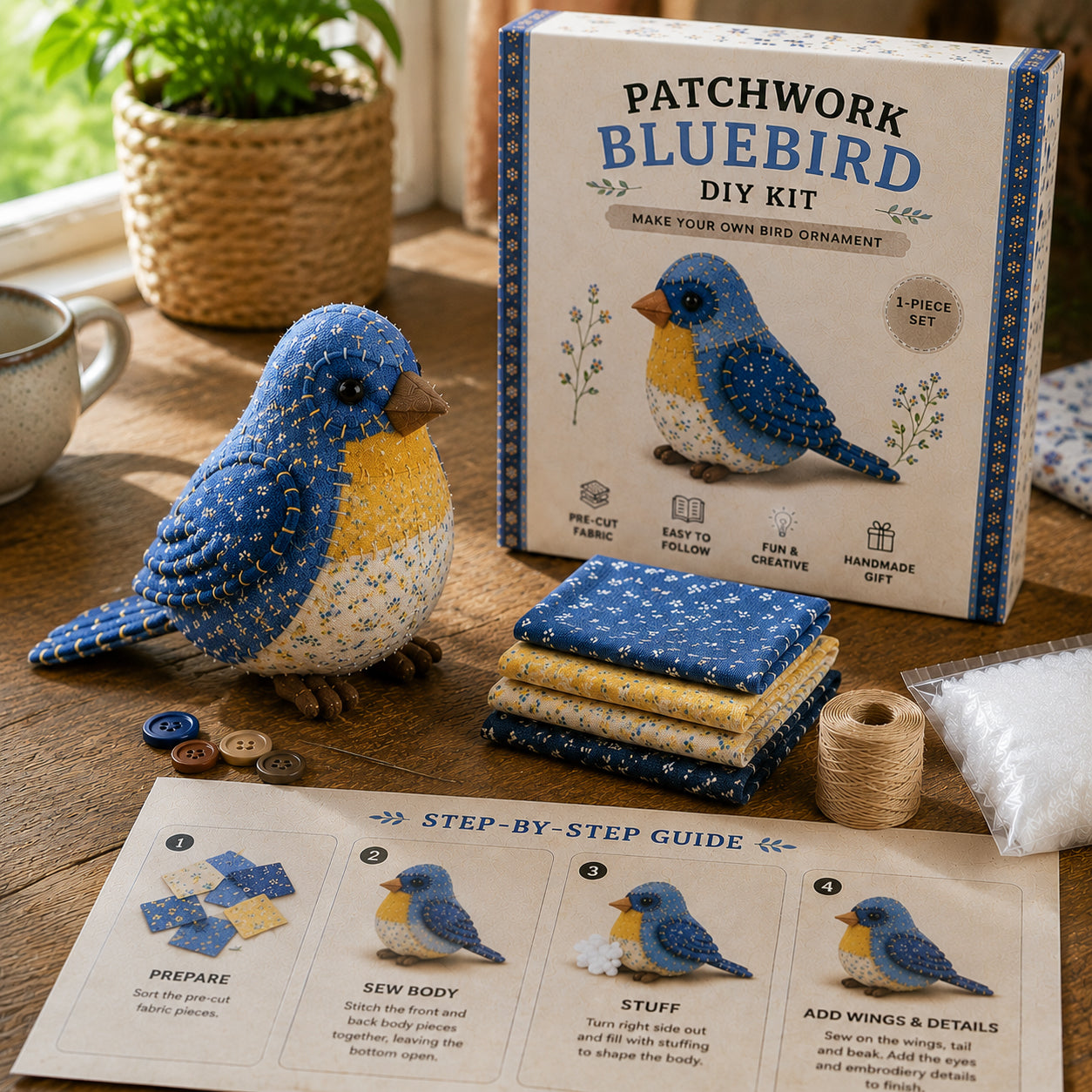 🐭🧵 Patchwork  DIY Kit