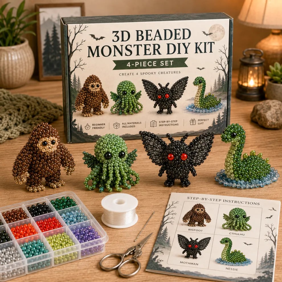 LAST DAY 70% OFF 🧵✨Petite 3D Beaded Animal Craft Kit