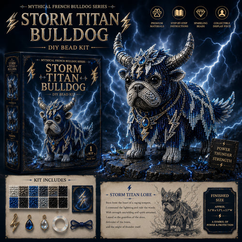 🐾 Mythical French Bulldog DIY Bead Kit Collection