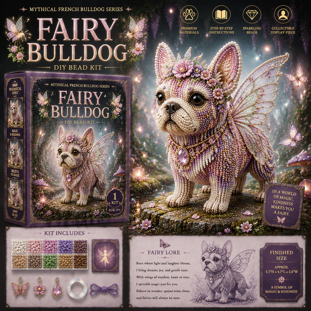 🐾 Mythical French Bulldog DIY Bead Kit Collection